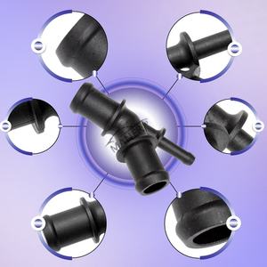 MANER 1J0121087D Conector de Manguera de Refrigerante para Radiador de Motor para VW Golf 1J1 1J5 Polo 9N Audi A2 8Z0 1.8 2.0 - Product Image 3