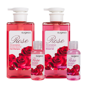 Champú Augeas al por Mayor de Alta Calidad, Refrescante, Limpieza Profunda, Sin Silicona, Cuidado Capilar al por Mayor, 1% Hidrosol de Rosas - Product Image 6