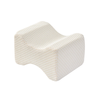 Almohada Ortopédica de Espuma Viscoelástica para Rodillas, Agradable al Tacto, con Funda de Malla Desmontable con Cierre para Dormir en la Cama, Soporte para Piernas y Cadera