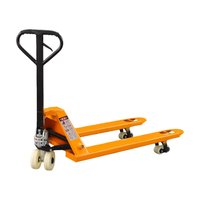 Chariots à palettes hydrauliques manuels d'une capacité de charge de 2 tonnes, outils de manutention avec outils de levage pour l'agriculture, les restaurants et la construction