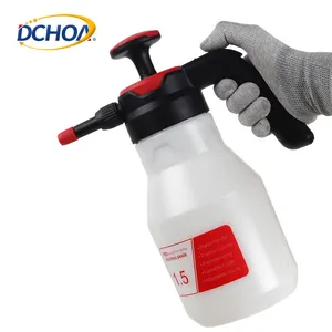 DCHOA 1.5L 자동차 청소 눈 거품 플라스틱 세차 압력 손 펌프 거품 분무기