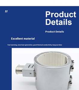 Élément chauffant électrique industriel 220V 240V CE, bande chauffante isolée en céramique pour machines de moulage par injection - Product Image 5