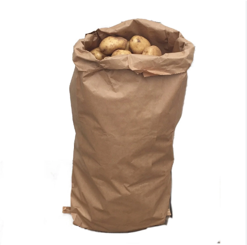Industrial Use Paper Bags Multi Wall Kraft Paper Bag for Packing 5kg10kg 25kg Potato Starch