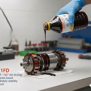 Barniz Aislante de Secado Rápido al Aire, Revestimiento Eléctrico Clase F para Bobinas de Motores y Transformadores, Revestimiento Líquido para Cepillos JYOTI 121 FD - Product Image 2