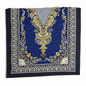 ชุดคาฟตันผ้าไหมพิมพ์ลายทำมือ คอวี แห้งเร็ว 1 ชิ้น ผลิตในอินเดีย สำหรับใส่ไปชายหาด - Product Image 1