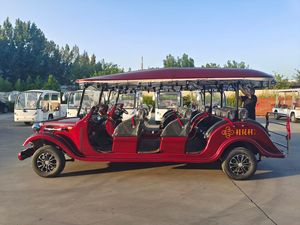 Vintage Classic 5-Seater Mini Electric Sightseeing <b>Car</b> 72V Lithium Battery Best Golf <b>Push</b> Carts for Sightseeing - Product Image 3