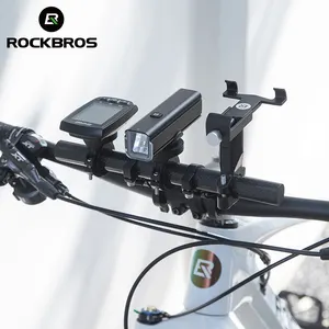 ROCKBROS Carbon Fiber Bicycle Handlebar Extender Bike light Mount Computer Phone Holder 25cm Handlebar Bracket Extended