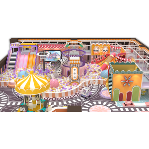 Aire de jeux intérieure de 371 m² pour enfants et adolescents avec labyrinthe et restaurant intégré - Product Image 1