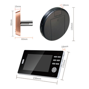 <span class=keywords><strong>Hot</strong></span> bán pin chế độ chờ Màn hình LCD HD kỹ thuật số điện tử Door <span class=keywords><strong>Viewer</strong></span> góc rộng lổ nhìn trộm Door Eye <span class=keywords><strong>Viewer</strong></span> - Product Image 3
