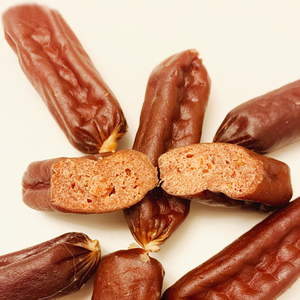 Alimento para Mascotas de Calidad OEM Más Vendido, Golosinas para Mascotas, Nutritivas para el Pelo, Engrosan las Mejillas, Salchicha de Pato Seca, Golosinas Premium para Perros - Product Image 3