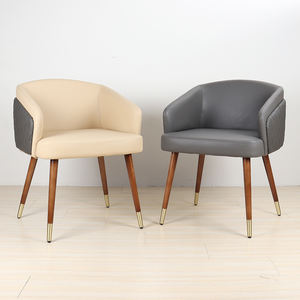 Juego de Muebles de Sala de Estar de Lujo, Económicos, Estilo Nórdico Moderno, Sofá de Metal al por Mayor, Muebles de Cuero para Sala de Espera, Sillas Decorativas - Product Image 4