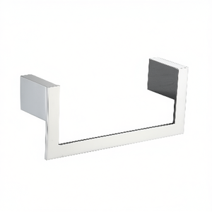 Porta toallas Maela Line de latón cromado de 22,5 cm de longitud para uso en el baño - Product Image 3