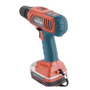 8891110 EXTOL Trapano/Avvitatore a Batteria Integrato con Torcia LED, Alta Coppia, Potente, a Due Velocità per Lavori in Ambienti Scuri - Product Image 2