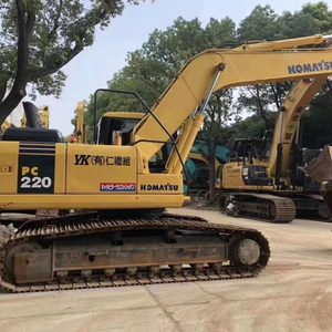 Excavadora Komatsu PC220-7 Usada, Alto Rendimiento y Estabilidad, Bomba PLC, Motor, 22 Toneladas de Peso Operativo, Capacidad de Cucharón de 1m - Venta Económica - Product Image 1