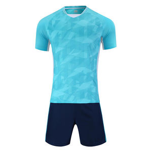 Uniformes de Fútbol de Verano Listos para Enviar, Camisetas de Manga Corta con Estampado Transpirable de Secado Rápido, Uniformes de Fútbol Verdes y Blancos para Hombre y Mujer - Product Image 2