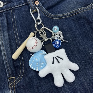 Porte-clés Miki Palm mignon <span class=keywords><strong>de</strong></span> dessin animé, breloque <span class=keywords><strong>de</strong></span> sac souple et colorée, accessoire pendentif - Product Image 4
