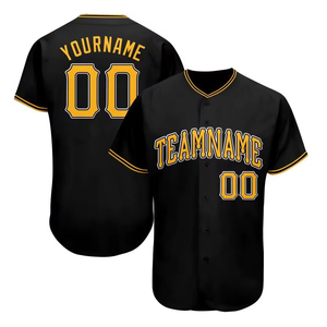 Camiseta de béisbol de sublimación informal de diseño de moda de alta calidad, camiseta de béisbol personalizada, camisetas de softbol para Club, camiseta de béisbol - Product Image 4