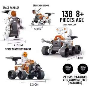 Juguete Educativo STEM 3 en 1 para Niños con Energía <span class=keywords><strong>de</strong></span> Agua Salada, Energía Solar y Batería, Robot Perro Solar - Product Image 3