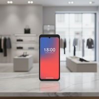 Terminal de point de vente portable sans fil mini avec écran tactile Android de 6,745 pouces