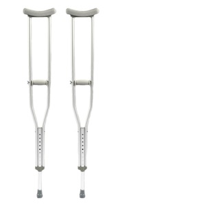 Muletas de Aleación de Aluminio Ajustables en Altura para Adultos con Discapacidad, 155-190 cm, Capacidad de 360 lbs - Product Image 5