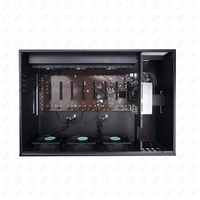 8 Gpu Pc Server case with 55mm Spacing Gpu case Motherboard External Graphics Card case Using at Home
