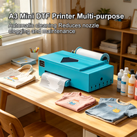 Impresora DTF A3 de Alta Velocidad Sin Obstrucciones con Cabezal XP600, Máquina de Impresión de Camisetas de 33 cm para Pequeñas Empresas en EE. UU.