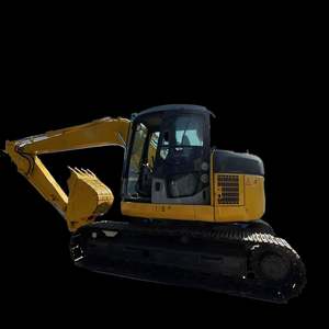 Excavatrice Komatsu PC138US d'occasion avec lame, pour travaux de terrassement, Komatsu PC138, mini-pelle PC138, déplacement de matériel 12 à 30 tonnes - Product Image 1