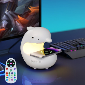 उच्च गुणवत्ता वाले संगीत लैंप मोबाइल वायरलेस चार्जिंग नाइट लाइट मोबाइल फोन चार्जिंग लाइट लाइट - Product Image 3