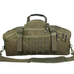 Zaino tattico borsone da palestra a 3 vie zaino da viaggio borsa sportiva Camo MOLLE Gear Bag