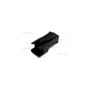 Conector Eléctrico Automotriz <span class=keywords><strong>de</strong></span> 4 Pines, <span class=keywords><strong>de</strong></span> Latón y Cobre, con Bloqueo, Resistente al <span class=keywords><strong>Fuego</strong></span>, con Terminales y Carcasa, en Blanco y Negro - Product Image 2