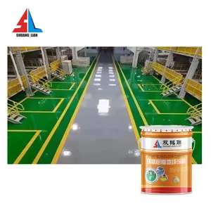 Pintura para piso Epoxy Zero Voc sem solvente, ecologicamente correta, azul, verde, cinza, para piso