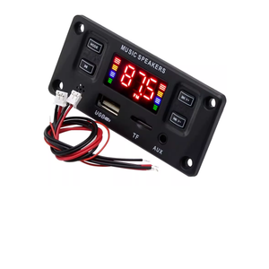 Placa Amplificadora de Audio BT de 12V para Coche, con Pantalla a Color, Grabación, <span class=keywords><strong>Radio</strong></span> FM, Modificación DIY - Product Image 1
