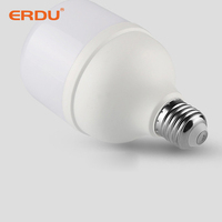 ERDU, venta al por mayor, lámpara residencial, lámpara de bombilla Led, focos, 5W, 9W, 13W, 18W, 28W, E27, bombillas Led, bombillas Led de Material de aluminio