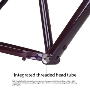 Cuadro de Bicicleta <span class=keywords><strong>Fatbike</strong></span> MTB de Aluminio con Liberación Rápida, 27.5/29 Pulgadas, Freno de Pivote Semi-interno, 2250g - Product Image 2