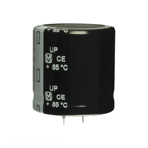 ตัวแทนจำหน่ายอย่างเป็นทางการ ตัวเก็บประจุแบบ Through Hole CAP ALUM 27000UF 20% 25V SNAP TH ECO-S1EP273EA 27000 uF - Product Image 1