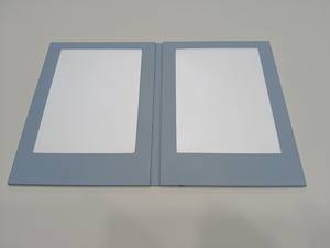 Menu en cuir PU en gros, format A4, avec écran numérique pour restaurant, menu portable rechargeable à 2 pages - Product Image 2