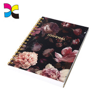 Classeur à couverture rigide a5 personnalisé, cahier de journal à spirale personnalisé