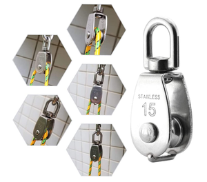 Thuyền gian lận M15 ròng rọc khối 316 thép không gỉ xoay mắt ròng rọc duy nhất cho dây nâng - Product Image 6