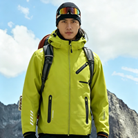 Premium veste moto softshell homme personnalisable col montant imperméable coupe vent respirant manteau décontracté extérieur