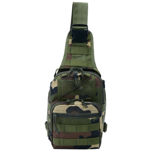 Bolsa Deportiva Impermeable de Tela Oxford con Camuflaje, Bolsa Táctica de Hombro Único para Exteriores con Forro de Poliéster - Product Image 5