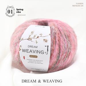 Boule de fil à tricoter pour artistes locaux sud-africains laine fine bébé pull écharpe cou châle fantaisie <span class=keywords><strong>Mohair</strong></span> fil mélangé - Product Image 6