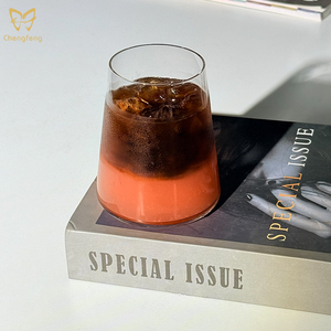 Verres à whisky en verre de style japonais Mont Fuji, verres à latte glacé américain, verres pour boissons froides - Product Image 5