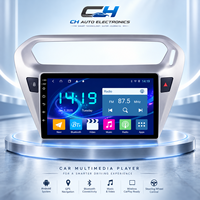 Autoradio Android 15 QLED DSP CarPlay GPS Navigation Multimédia pour Peugeot 301 Citroën Elysee 2013-2018