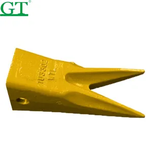 Excavator Bucket Tooth Point PC200 PC300 Tips and Adapters Dipper Ripper Bucket Teeth