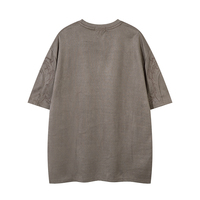 Nouvelle Collection Été – T-shirt Homme à Manches Courtes en Polyester-Elasthanne, Broderie Épingle, Tie-Dye, Style Hip-Hop Tendance, Décontracté et Polyvalent avec Lettres