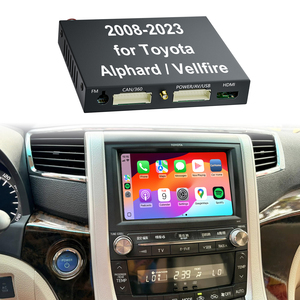 Kit d'interface de module décodeur multimédia sans fil <span class=keywords><strong>Apple</strong></span> CarPlay Android Auto pour Toyota Alphard Vellfire - Product Image 1