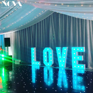 2020 nueva pista de baile centelleante horas que por las estrellas de alta calidad para <span class=keywords><strong>la</strong></span> decoración del <span class=keywords><strong>club</strong></span> de bodas - Product Image 5