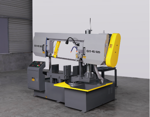 G1-45/50S nouvelle condition automatique Vertical métal scie à ruban Machine comprend clé PLC noyau mécanique moteur pompe moteur à engrenages - Product Image 1