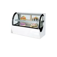 Новый дизайн, изогнутая Кондитерская стойка, холодильник, витрина для тортов, дисплей для десертов, охладитель