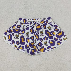 Shorts Deportivos para Niñas Pequeñas, Estampado de Leopardo, Shorts Casuales para Niños Pequeños, Shorts de Mariposa para Mamá e Hija - Product Image 2